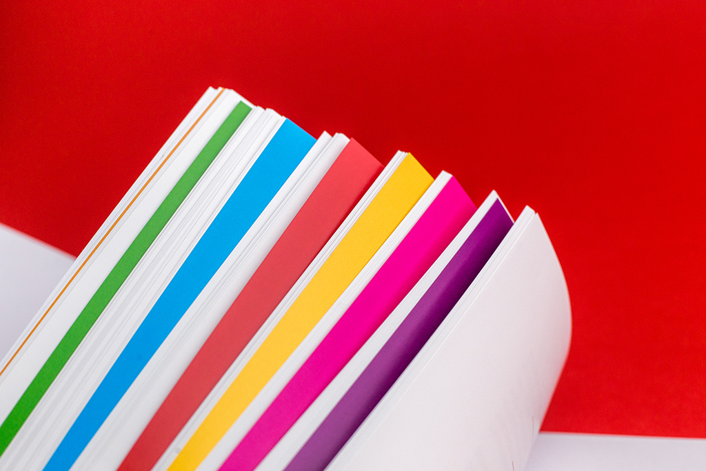 Цветные листы шмуцтитулов книги Свой путь: от проблемы к решению